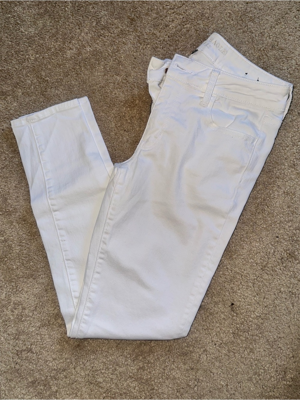 Women’s White Slim Fit Jeans